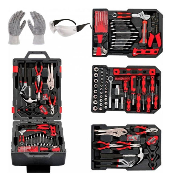 Imagen de Valija Caja Herramientas 191 Piezas Accesorios + Regalos