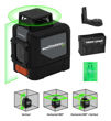 Imagen de Nivel Laser Autonivelante Luz Verde 45mtrs 360grados+estuche