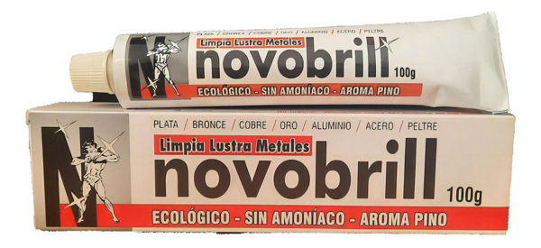 Imagen de Novobrill Brillametal 100g Limpia, Lustra Metales -sc