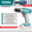 Imagen de Taladro Percutor Y Atornillador Inalámbrico Total 20v Industrial Motor Sin Carbones Mandril 10mm 45nm No Incluye Batería Ni Cargador Tidli201455