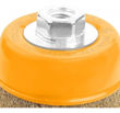 Imagen de Cepillo De Alambre Conico Tolsen 100mm De Hilo M14x2 - Sc -