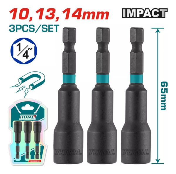 Imagen de Set Dados De Impacto Punta Magnetica 3p Tac2703431