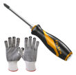 Imagen de Destornillador De Impacto Tolsen Ph1x75 Mm De Cromo Vanadio