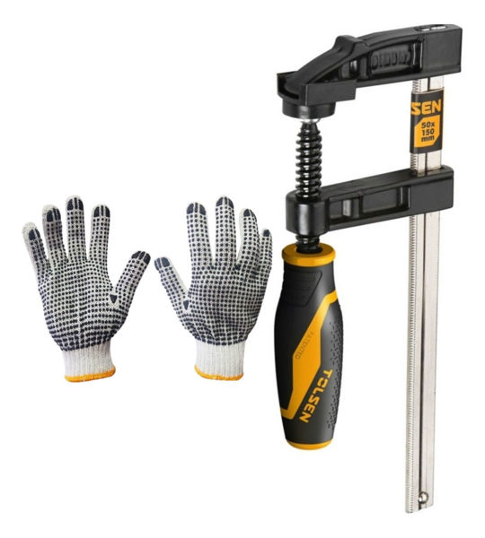 Imagen de Prensa Carpintero Tolsen 10189 120x300mm Niquelada -roraima