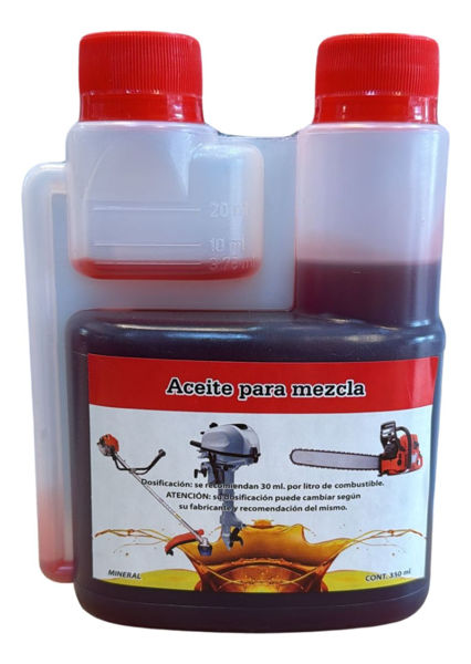 Imagen de Aceite Para Mezcla 350cc P/motosierra Y Desmalezador - Sc -