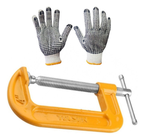 Imagen de Morsa Tolsen 10112 75mm 90mm Barra Roscada Galvanizada -rr