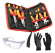 Imagen de Alicates Aislados Tolsen 160mm 180mm 200mm Set 4 Piezas -sc-