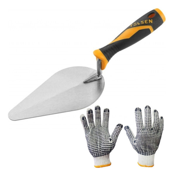 Imagen de Cuchara Albañil Tolsen 7 Pulgadas Mango Plástico Biela 9,5mm