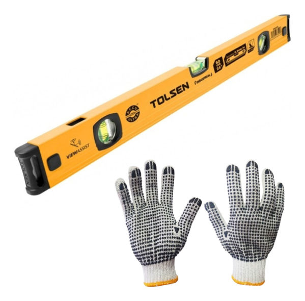 Imagen de Nivel Aluminio Tolsen Industrial 80 Pulgadas 200cm - Sc -