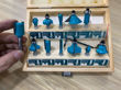 Imagen de Set 12 Fresas Total Para Router - Encastre 6mm, Caja Madera