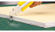 Imagen de Trincheta Tolsen 18x100mm Hoja Rebatible Pulsador Plano -sc-