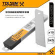 Imagen de Repuesto Cutter Cortante Blister X 10 Hojas Tolsen 30011