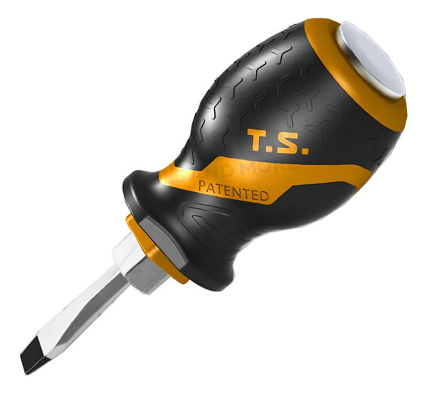 Imagen de Destornillador Plano De Impacto Corto 6x38 Mm Tolsen 20138