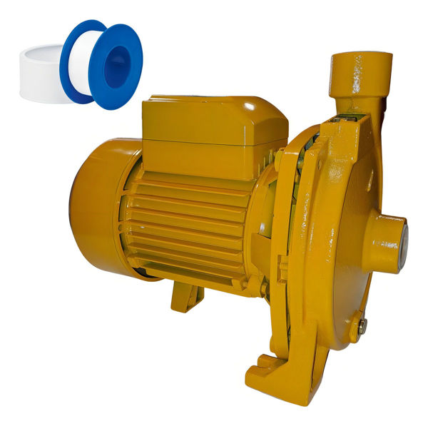 Imagen de Bomba Agua 600w Centrifuga 3/4hp Altura 23mts Succion 8mts Color Amarillo Fase Eléctrica Monofásica Frecuencia 5060