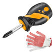 Imagen de Destornillador Tolsen Ph1x38mm De Cromo Vanadio Imantado -sc