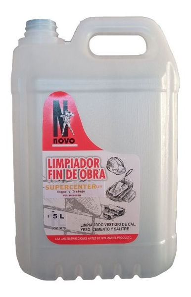 Imagen de Liquido Final De Obra Remueve Cal Cemento Material 5 Litros