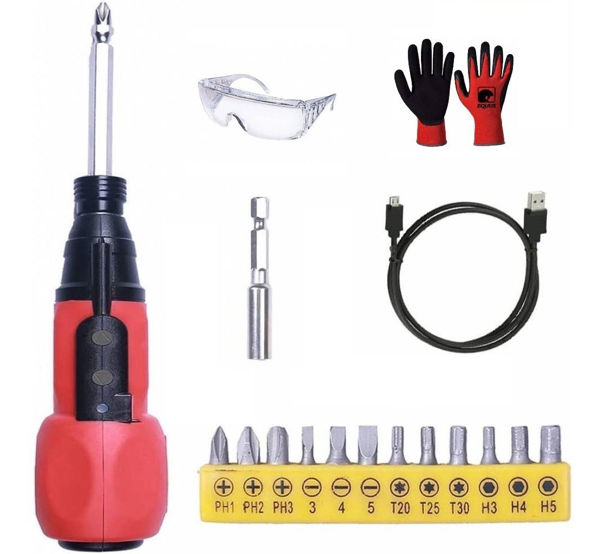 Imagen de Destornillador Electrico Recargable Equus 3.7v Litio -sc-