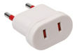 Imagen de Adaptador Conatel Ficha Americana Blanco Pack 3 -sc-
