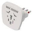 Imagen de Adaptador 3 En Línea Multiformato Blanco Vivion Pack X3 -sc-
