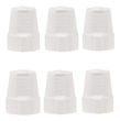 Imagen de Ficha Hembra Schuko Tierra Lateral 16a Blanca Pack X 6 -sc-