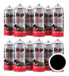 Imagen de Kit Pintura Aerosol Byp Set 12 Unid. Interior-exterior