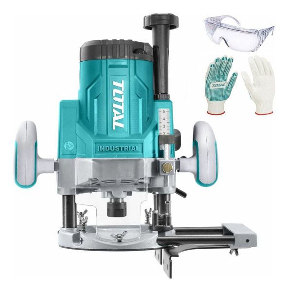 Imagen de Router Fresadora De Mano Total 2200w Industrial Enc 6,8,12mm