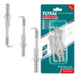 Imagen de Kit 6 Tarugos Fisher 8 X 40mm + 6 Pitones 5mm -roraima