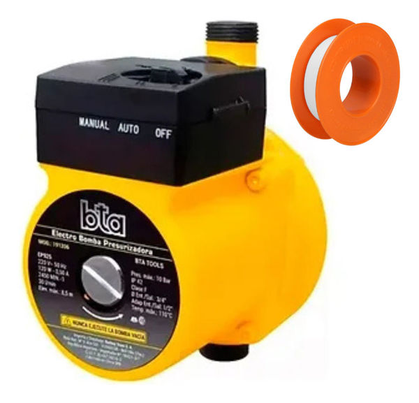 Imagen de Bomba Presurizadora Bta 120w Elevador De Presión Baño