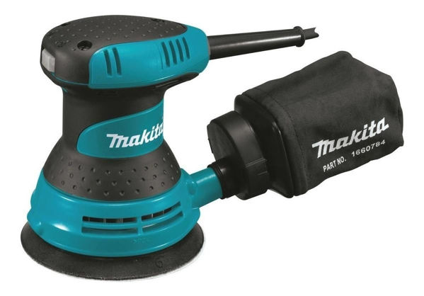 Imagen de Lijadora Profesional Roto Orbital Makita Bo5030 Con Sistema Velcro Azul 300w 220v