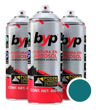 Imagen de Kit Pintura Aerosol Byp Set  De 3 Color Surtido + Guantes
