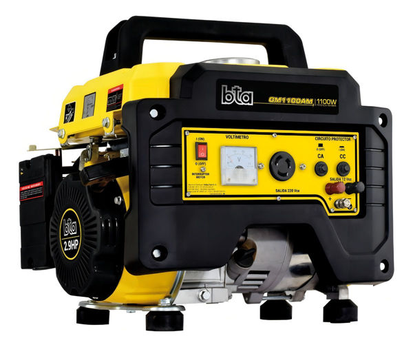 Imagen de Generadores A Nafta 1100w 220v Motor 2.9 Hp Bta 520940