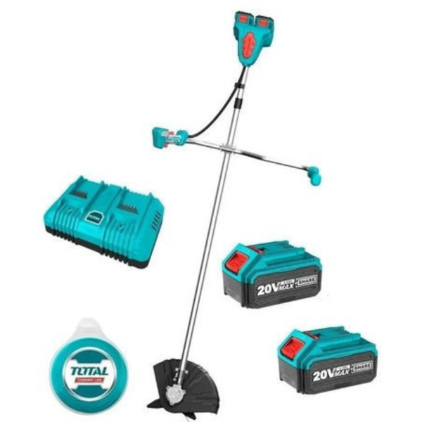 Imagen de Desmalezadora Motoguadaña Inalámbrica Total Tools Tstli202521 Con 2 Baterias 20v Y Cargador