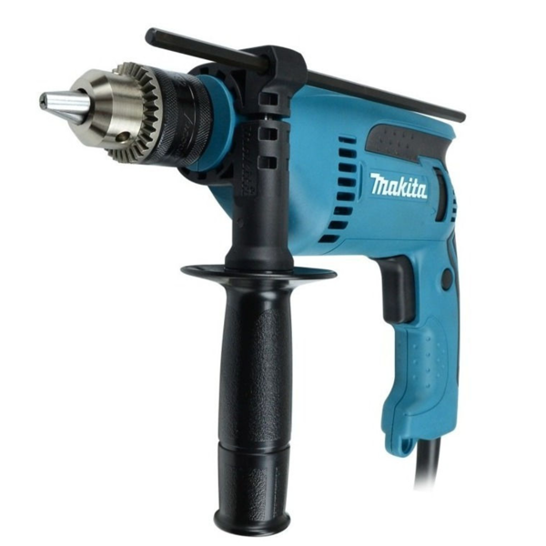 Imagen de Taladro Percutor Atornillador Eléctrico De 13mm Makita Hp1640 760w + Accesorio Con Caja De Cartón 220v