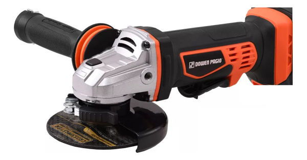 Imagen de Amoladora Angular 115mm Inalámbrica Dowen Pagio S/ Bat Color Naranja Frecuencia 50hz