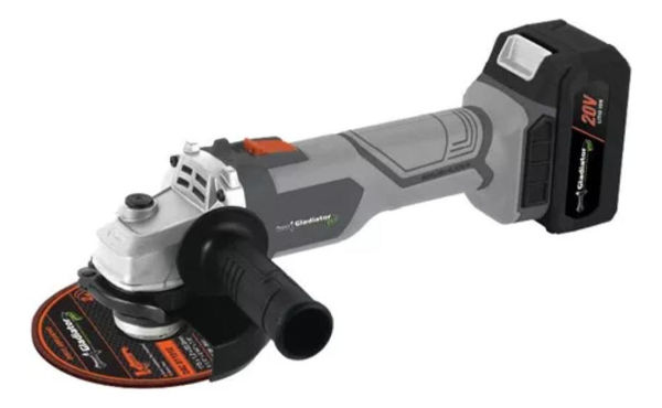 Imagen de Amoladora Angular Recargable Gladiator Aa815/20c1 115mm Amv Color Gris