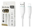 Imagen de Cable Lightning 1m Blanco 2.4a Carga Y Datos Bloox