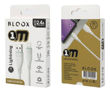 Imagen de Cable Lightning 1m Blanco 2.4a Carga Y Datos Bloox
