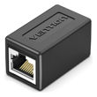 Imagen de Cople Vention Conector Rj45 Cat 6 Adaptador Hembra 1 Pieza Color Negro