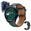 Imagen de Funda Negra Mibro Watch Lite 3 Pro Screen 1.32 Bluetooth Gps 5 Atm, Pulsera Verde Oscuro
