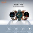 Imagen de Funda Negra Mibro Watch Lite 3 Pro Screen 1.32 Bluetooth Gps 5 Atm, Pulsera Verde Oscuro