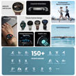Imagen de Funda Negra Mibro Watch Lite 3 Pro Screen 1.32 Bluetooth Gps 5 Atm, Pulsera Verde Oscuro