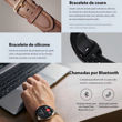 Imagen de Funda Negra Mibro Watch Lite 3 Pro Screen 1.32 Bluetooth Gps 5 Atm, Pulsera Verde Oscuro
