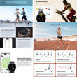 Imagen de Funda Negra Mibro Watch Lite 3 Pro Screen 1.32 Bluetooth Gps 5 Atm, Pulsera Verde Oscuro