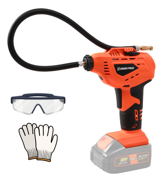 Imagen de Inflador Dowen Pagio 18v Flex One Con Manómetro Y Soft Grip