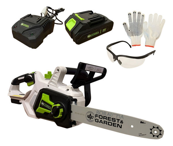 Imagen de Motosierra Electrosierra Forest & Garden 20v 12 C/batería
