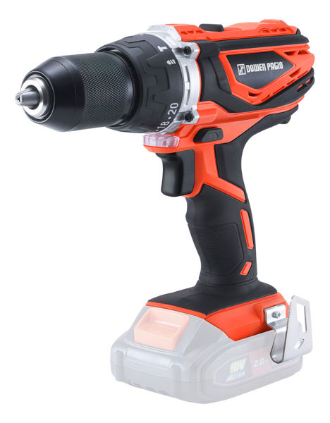 Imagen de Taladro Percutor 13mm Dowen Pagio No Incluye Batería Color Naranja