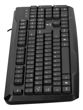 Imagen de Teclado Usb Exofiz Ergonomía Precisión Y Confort Pc Laptop Teclado Negro Idioma Español Latinoamérica